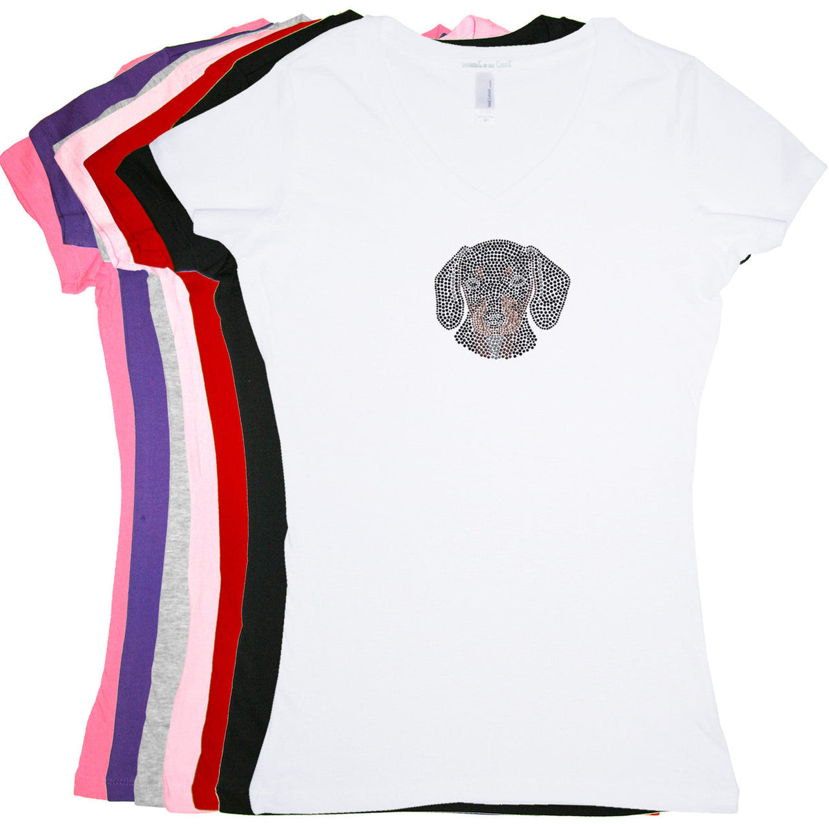 Dachshund Face - Womens T-shirt