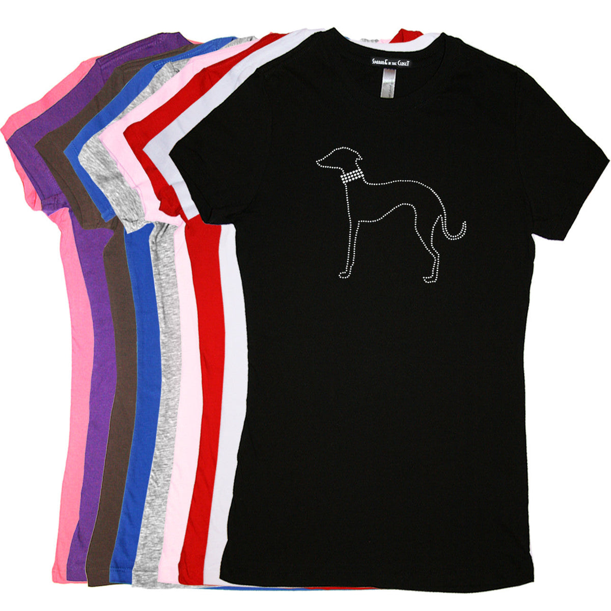 Greyhound (Outline) - Womens T-shirt