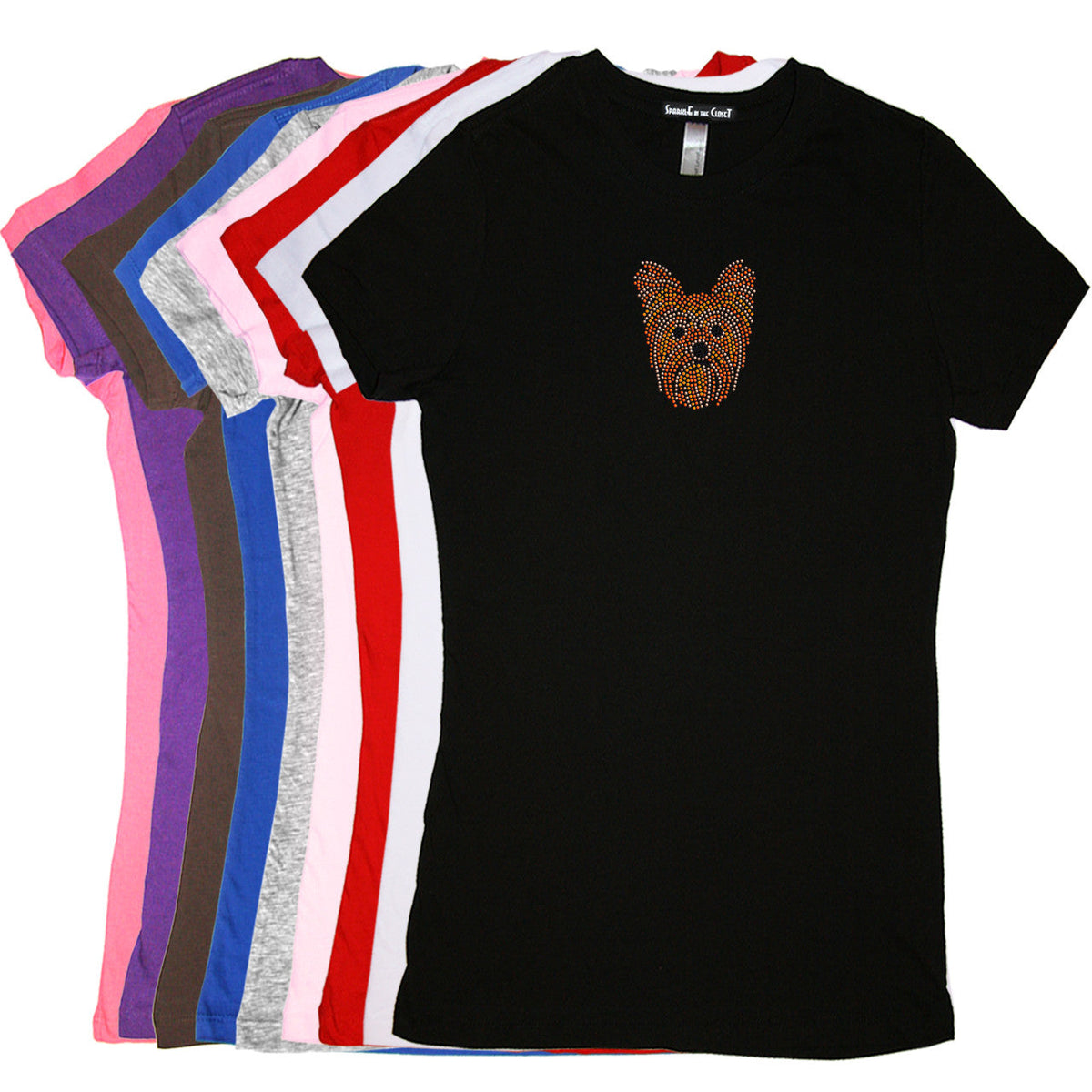 Yorkie Face 2 - Womens T-shirt