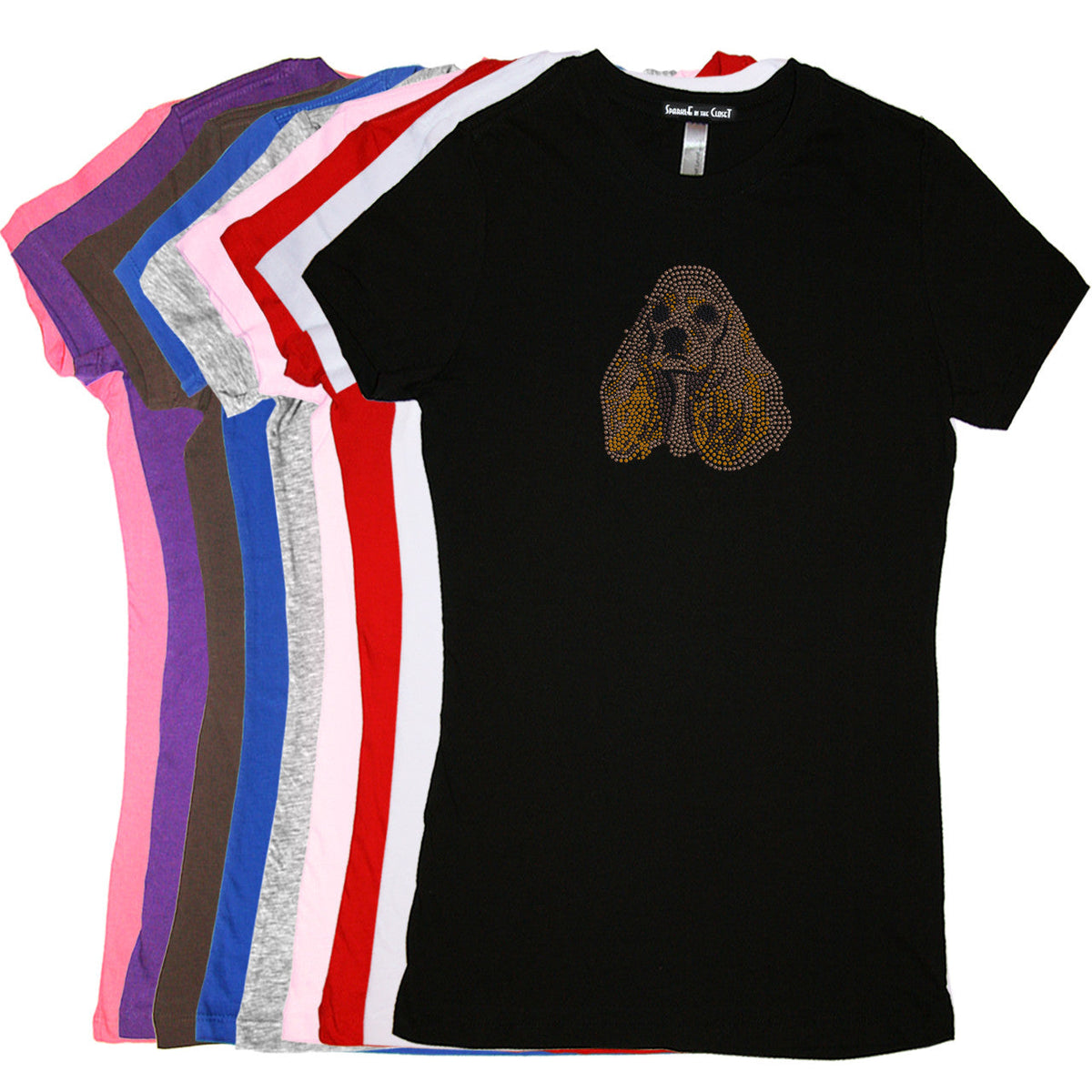 Cocker Spaniel Face - Womens T-shirt