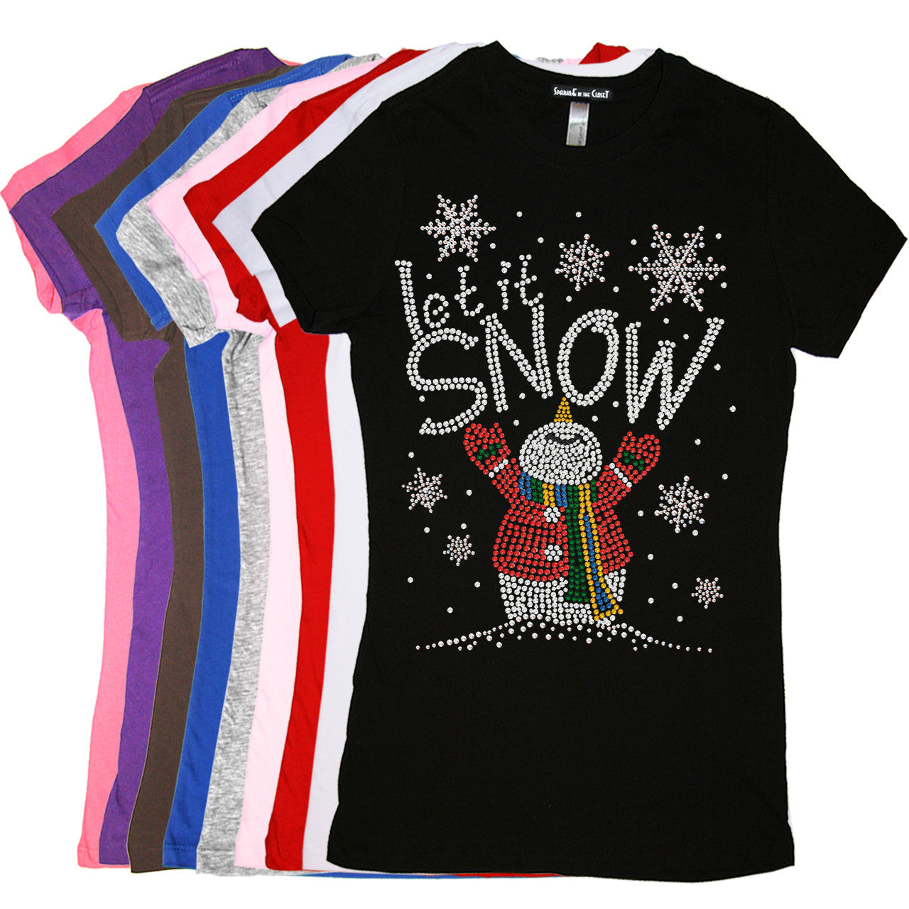 Let it Snow Snowman - Womens Tee