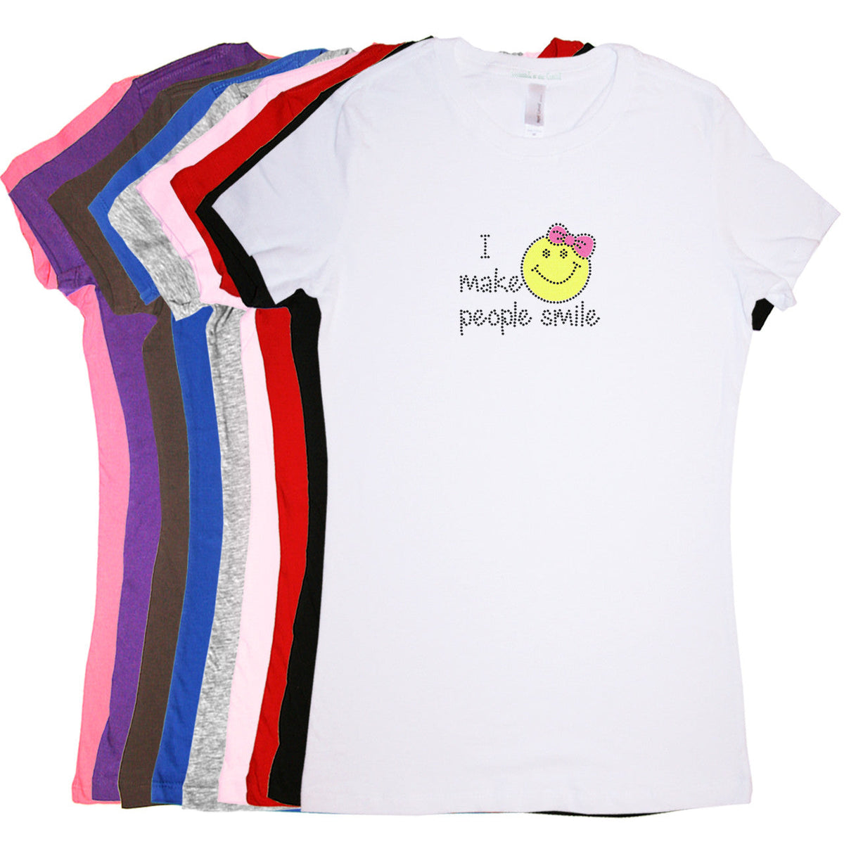 I Make People Smile (Girl) - Womens Shirt