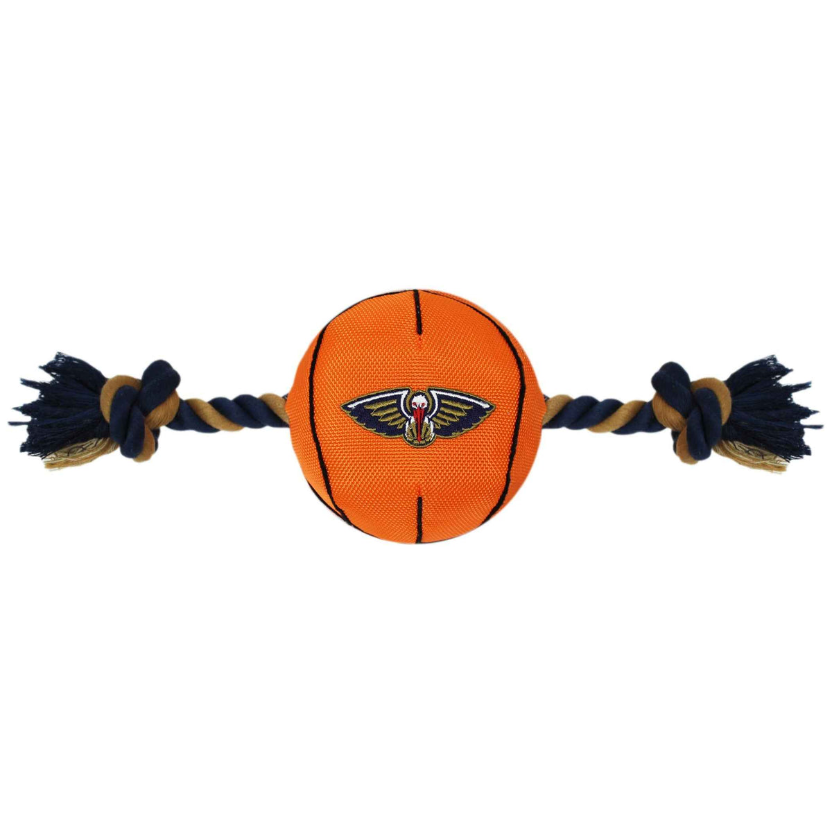 New Orleans Pelicans Nylon Basketball Rope Toy