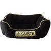 NFL New Orleans Saints Plush Cuddle Dog Bed