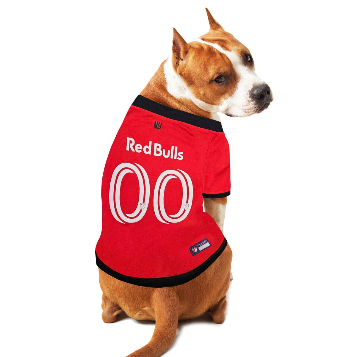 MLS New York Red Bulls Mesh Pet Jersey