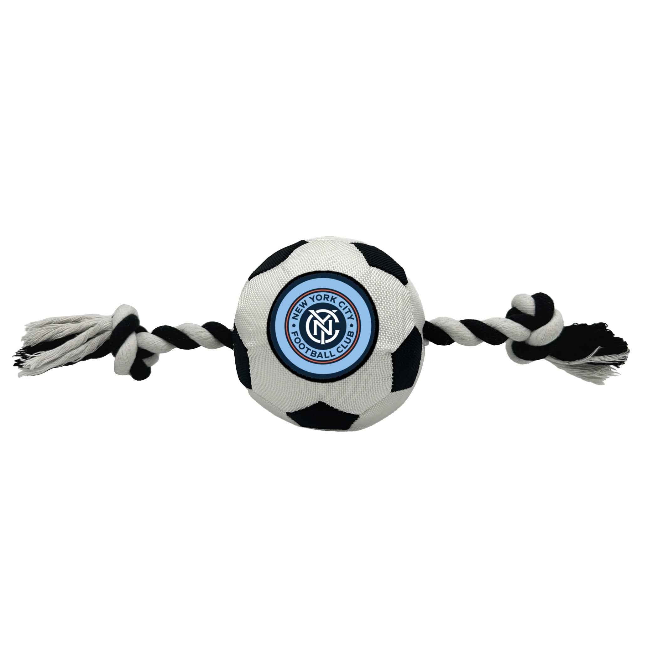 New York City FC Soccer Ball Rope Toy