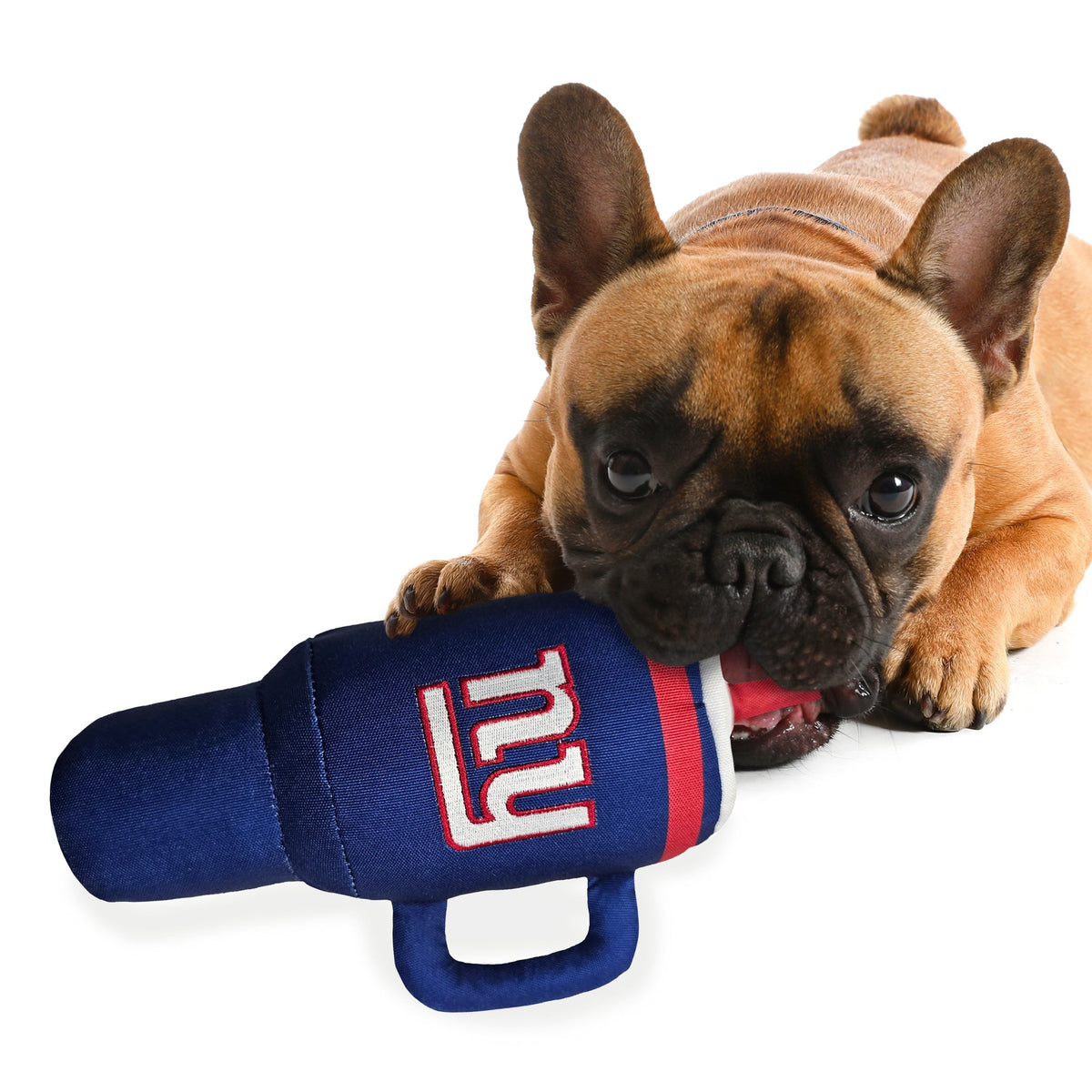 NFL New York Giants Nylon Tumbler Dog Toy