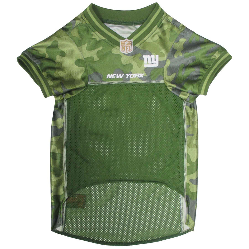 NFL New York Giants Camo Mesh Pet Jersey