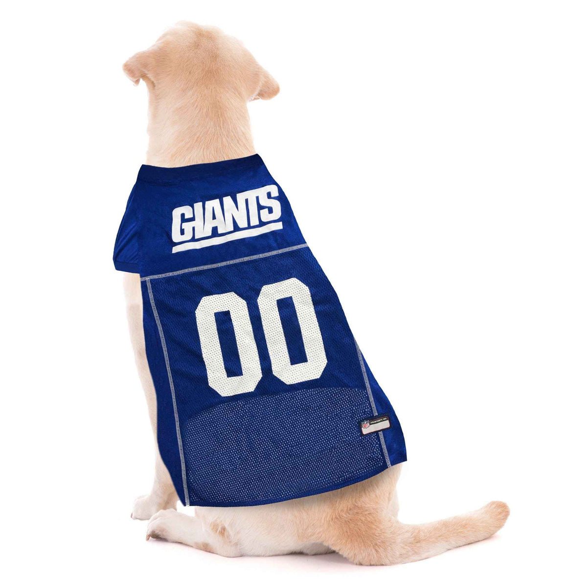 NFL New York Giants Striped Mesh Pet Jersey