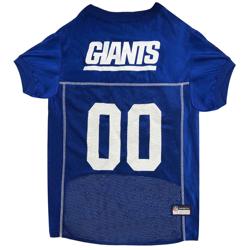 NFL New York Giants Striped Mesh Pet Jersey