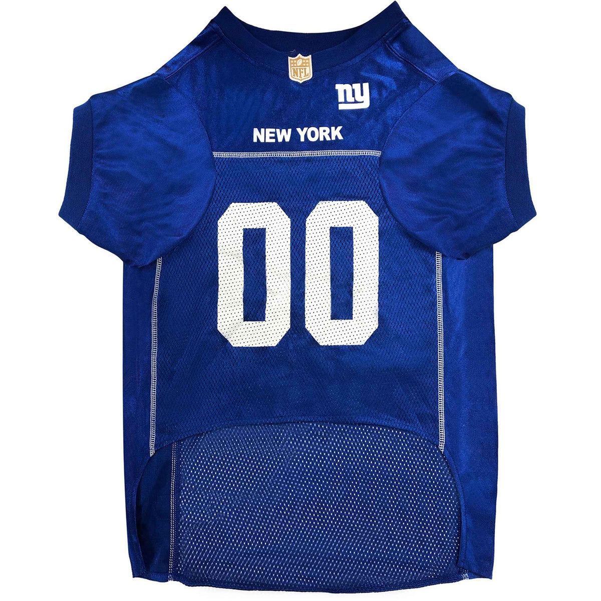 NFL New York Giants Striped Mesh Pet Jersey