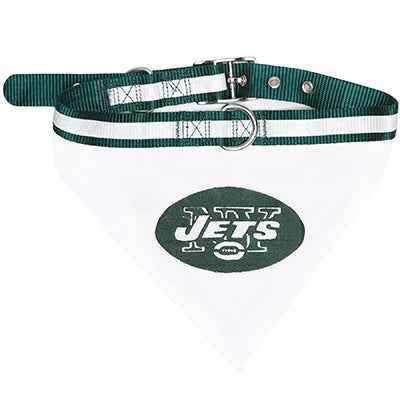 NFL New York Jets Dog Collar Bandana
