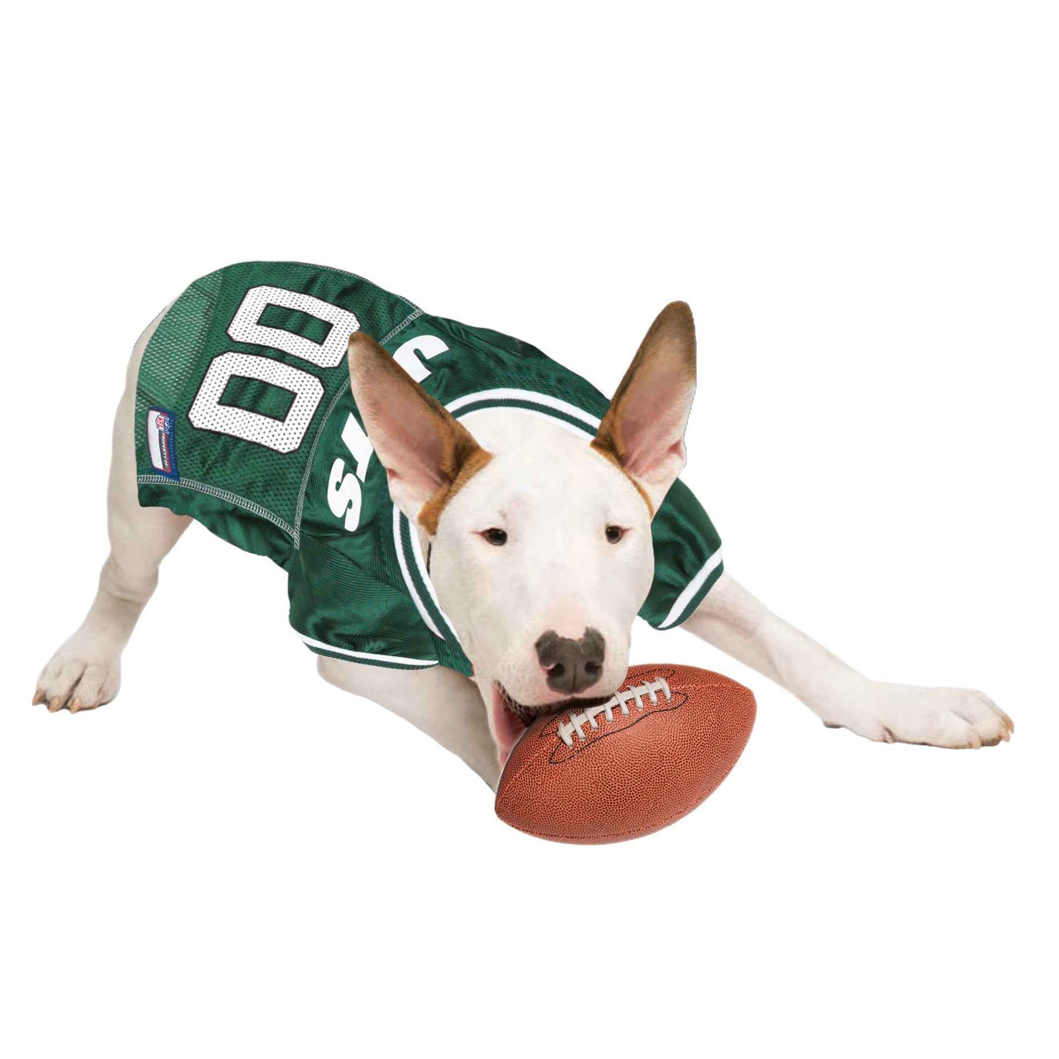 NFL New York Jets Raglan Mesh Pet Jersey