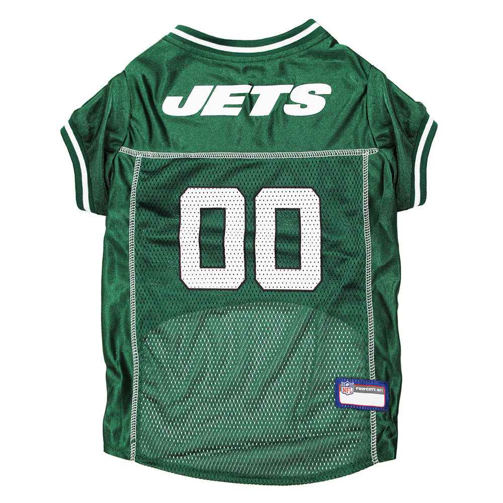 NFL New York Jets Raglan Mesh Pet Jersey