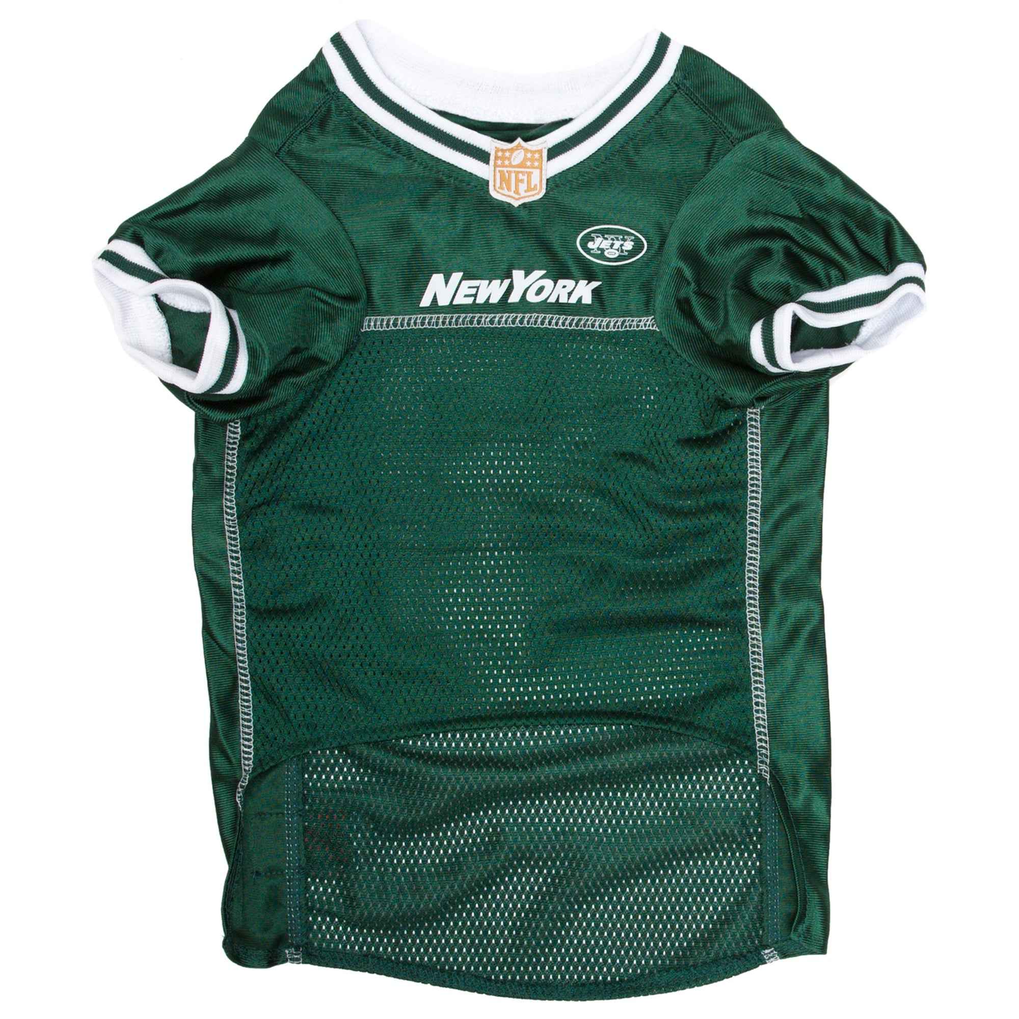 NFL New York Jets Raglan Mesh Pet Jersey