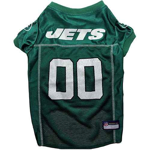 NFL New York Jets Striped Mesh Pet Jersey