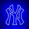New York Yankees Baseball Logo Real Glass Neon Sign