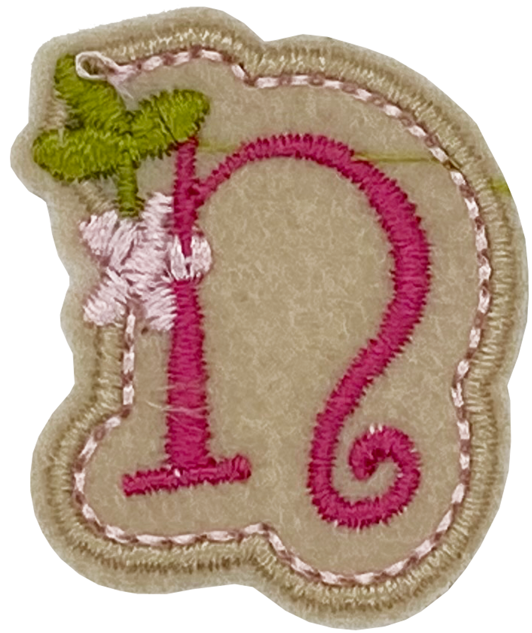 Curly Pink N- Patch