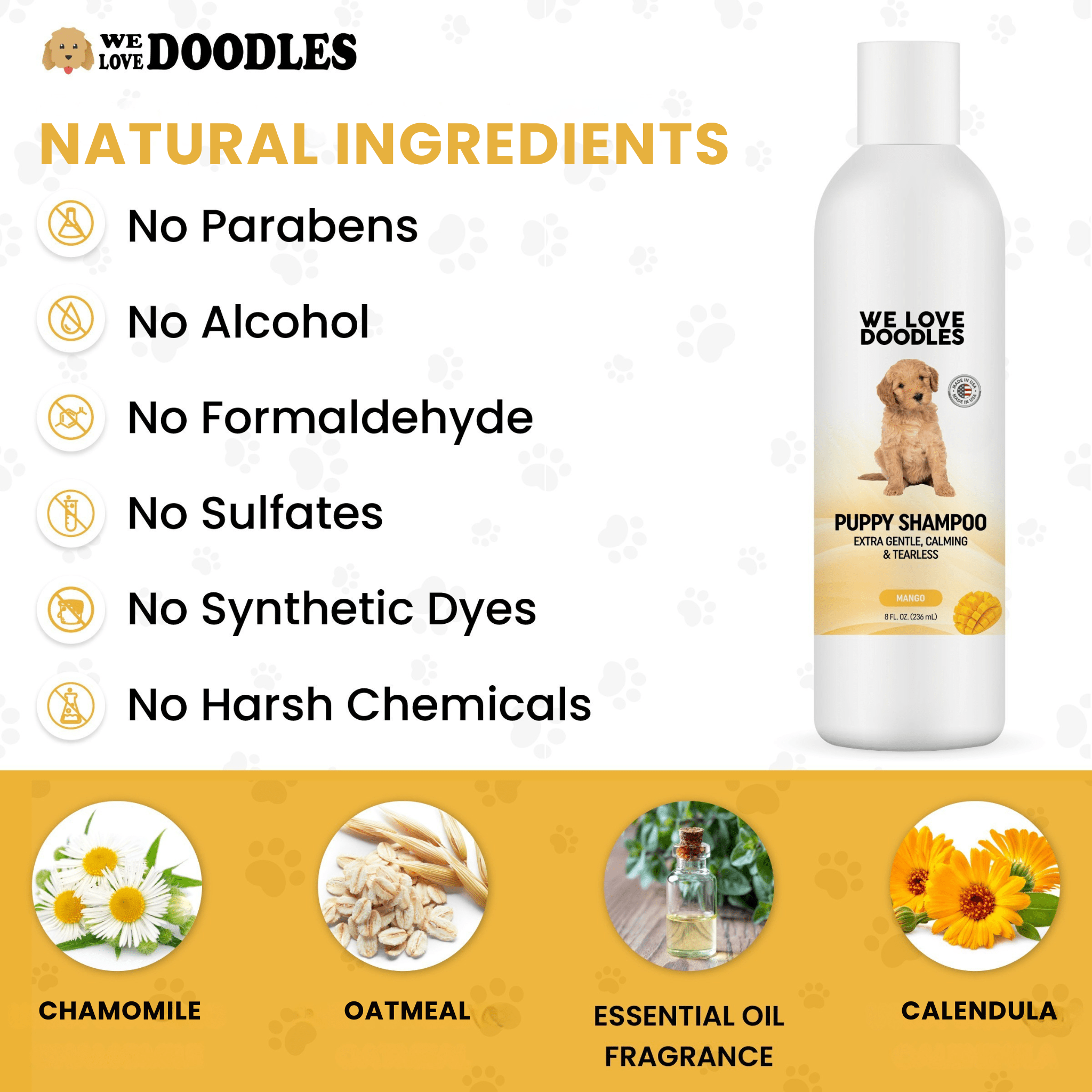Puppy Shampoo Mango Scent