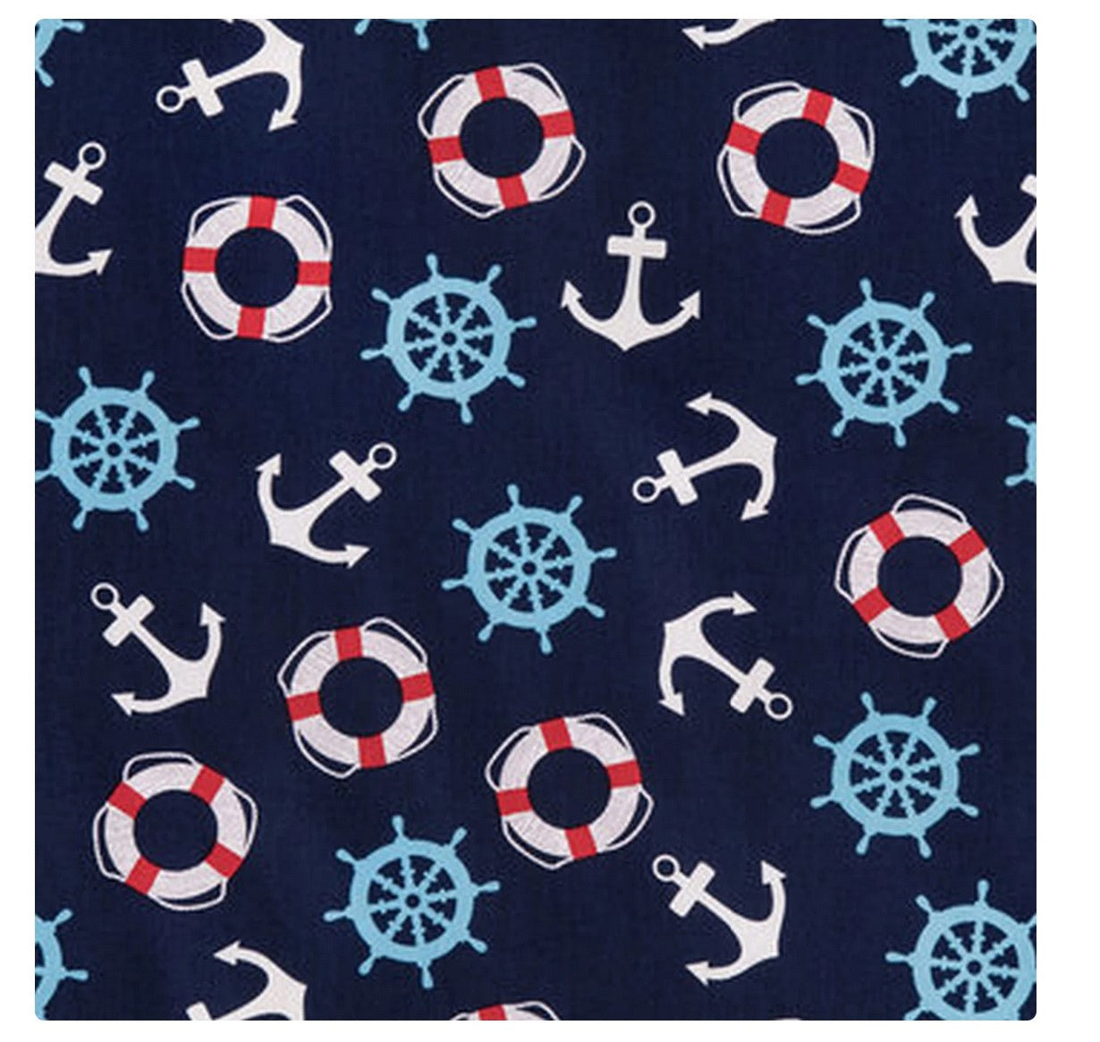 Nautical Boating Dog Bandana