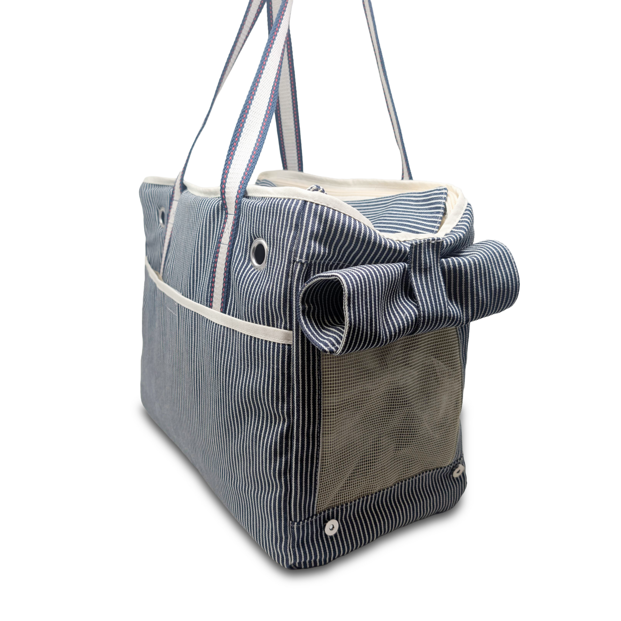 DOGO Nautical Stripe Pet Carrier Tote