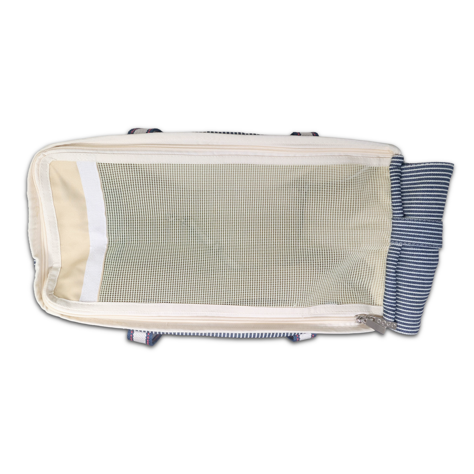 DOGO Nautical Stripe Pet Carrier Tote