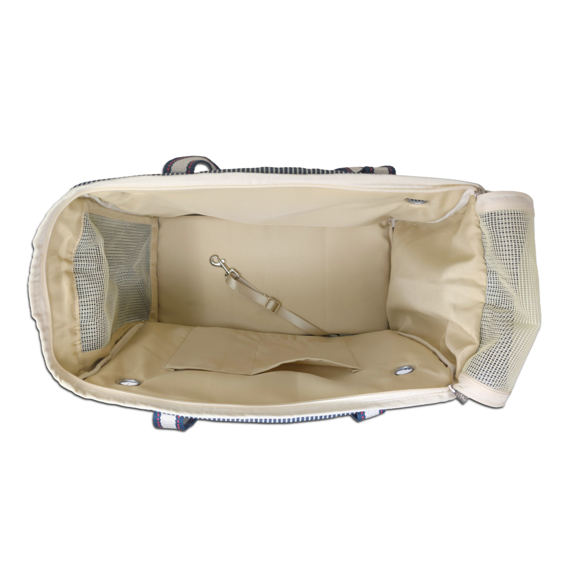 DOGO Nautical Stripe Pet Carrier Tote