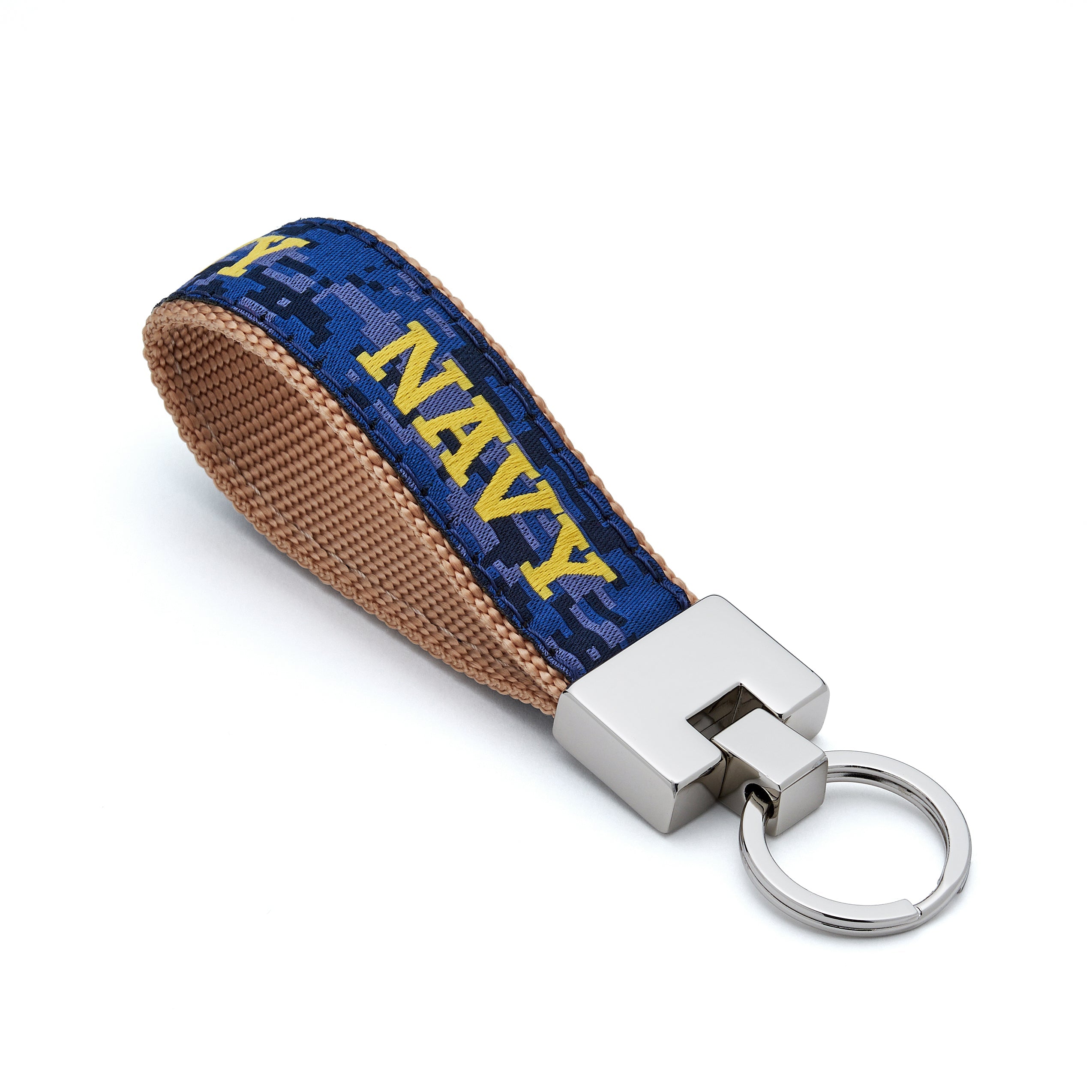 Navy Key Ring