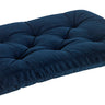 Navy Tufted Cushion