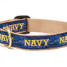 Navy Dog Collar