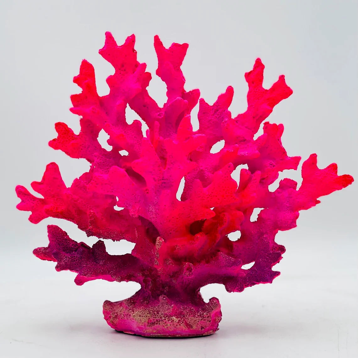Neon Pink Coral Statue
