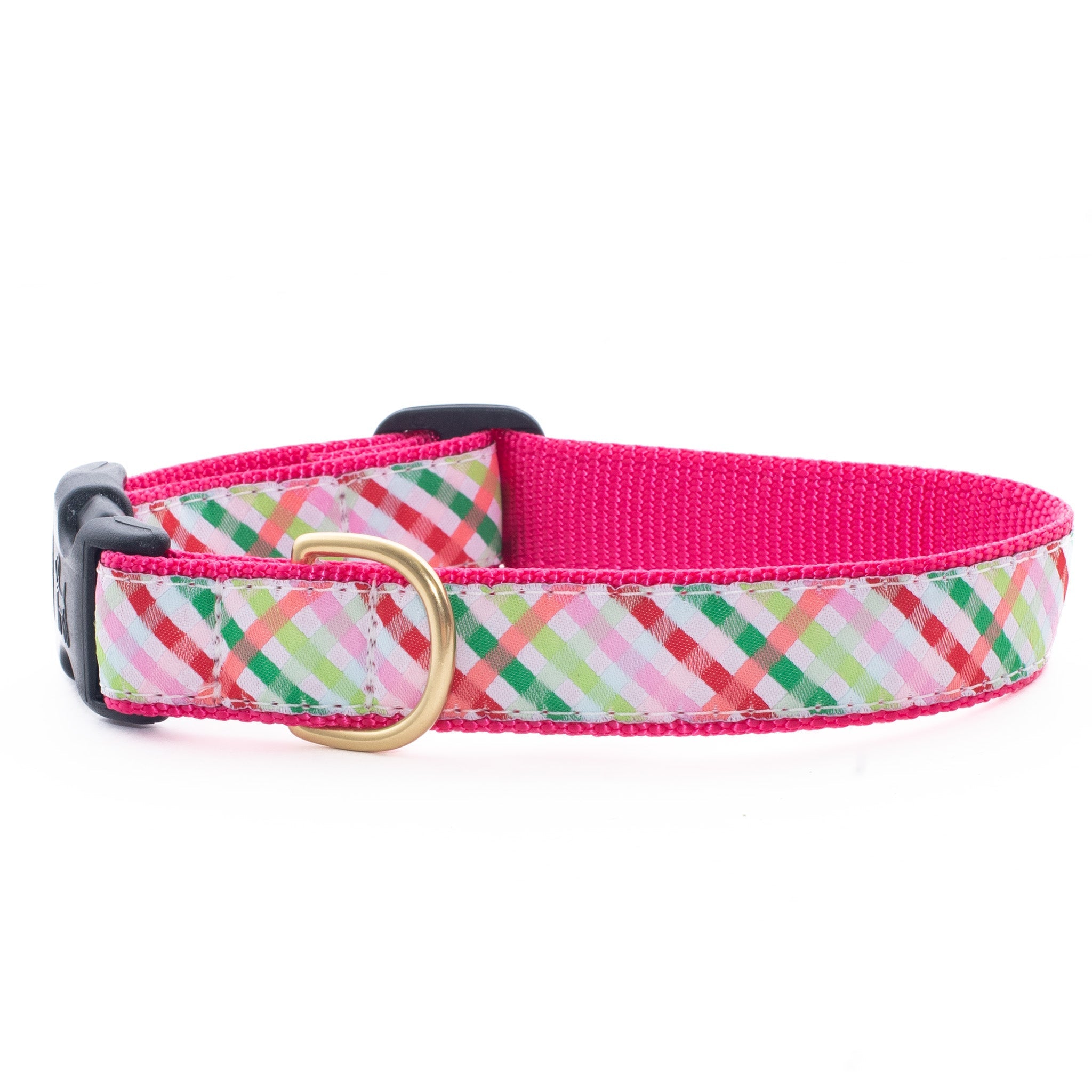 Gingham All the Way Dog Collar