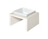 Bowsers Fresco Single Wood Dog Bowl Feeder – Elevated Designer Pet Dining