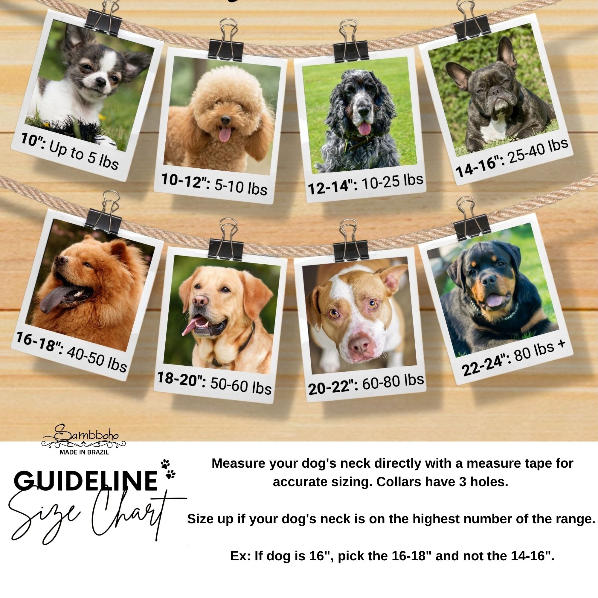 Lucky Sambboho dog collar