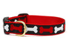 Up Country No Bones About It Cast Brass Dog Collar