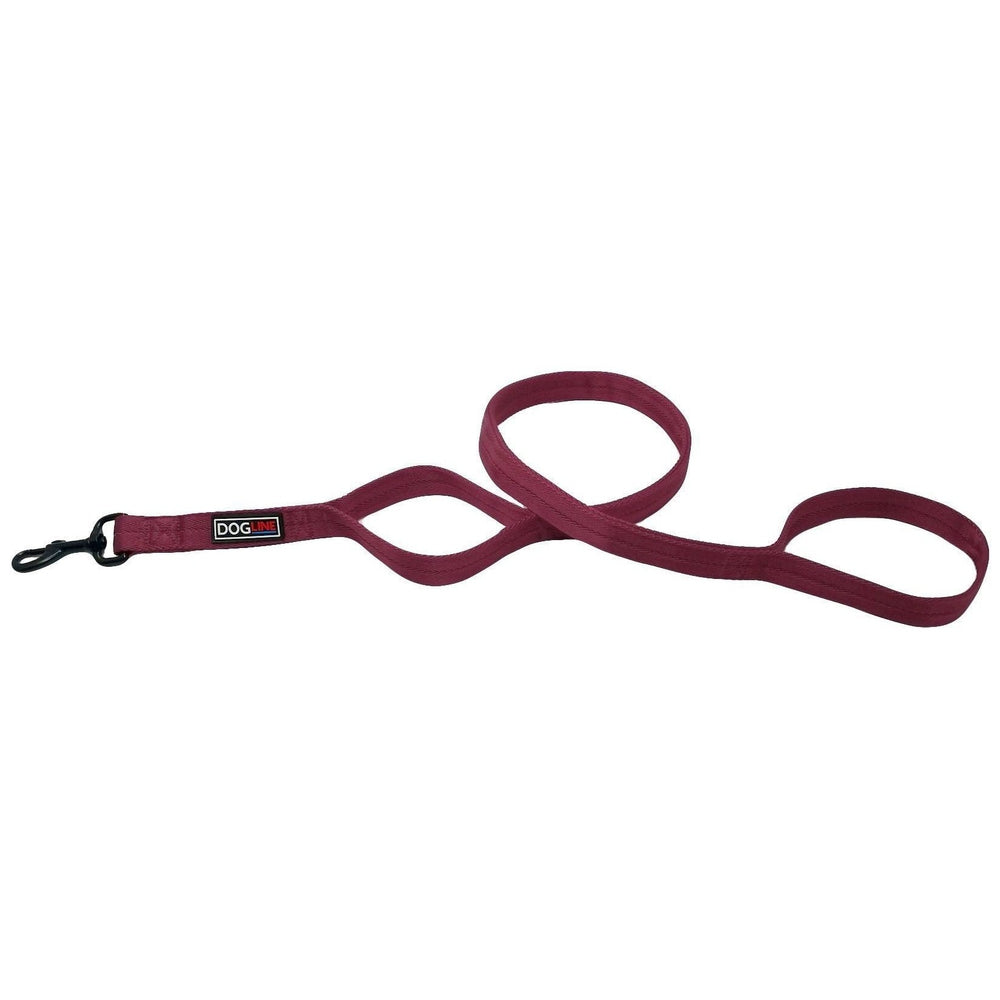 Dogline Nylon Multi-Handle Flat Dog Leash