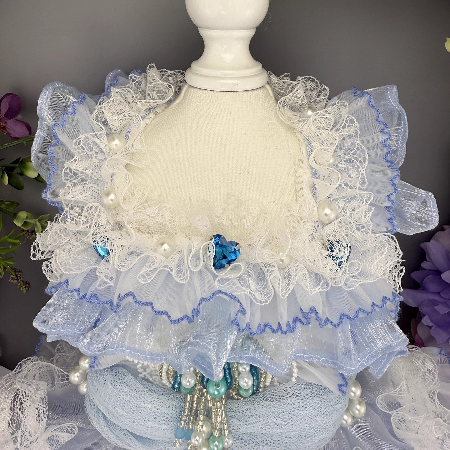 Handmade Cinderella Puppy Costume Dog Dress