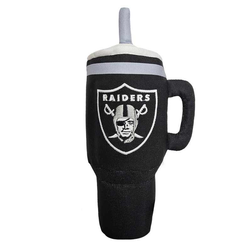 NFL Las Vegas Raiders Nylon Tumbler Dog Toy