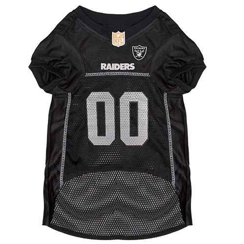 Las Vegas Raiders Pet Striped Jersey