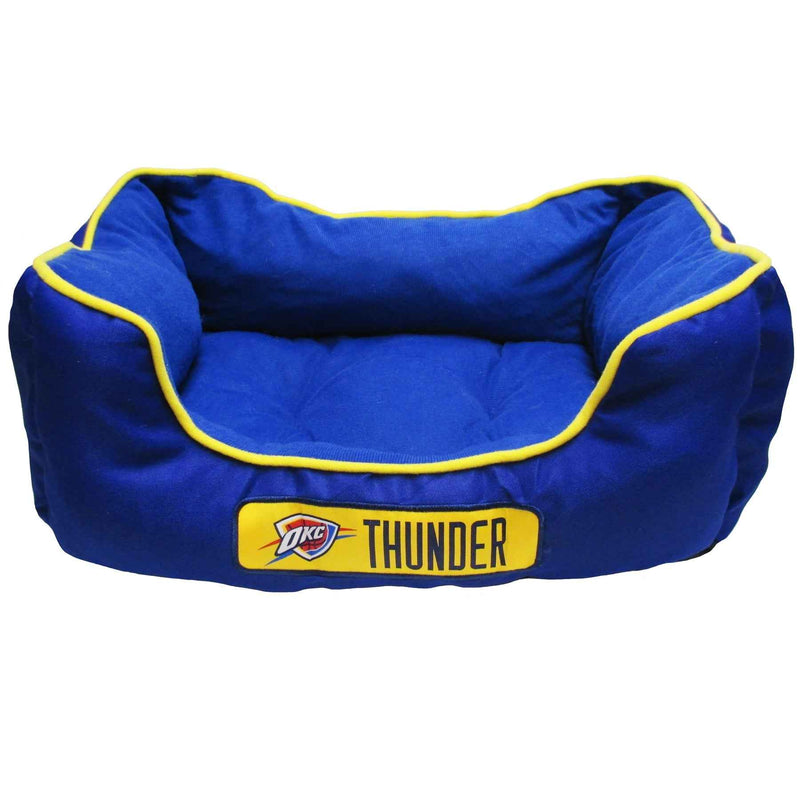 NBA Oklahoma City Thunder Plush Cuddle Dog Bed