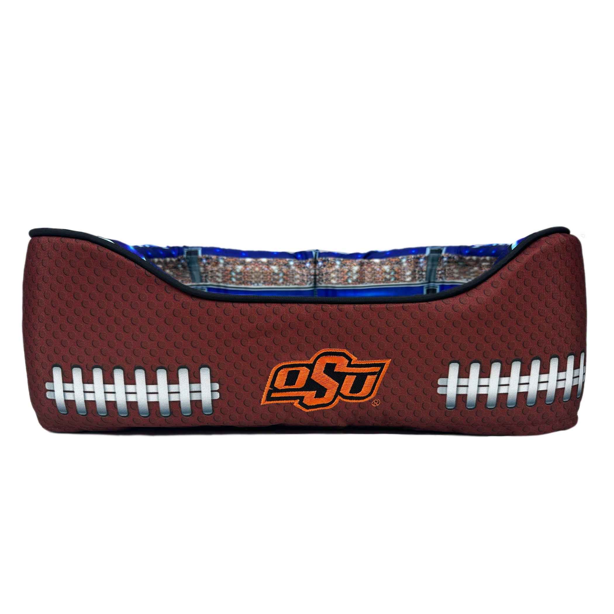 NCAA Oklahoma State University Cowboys Stadium Dog Bed