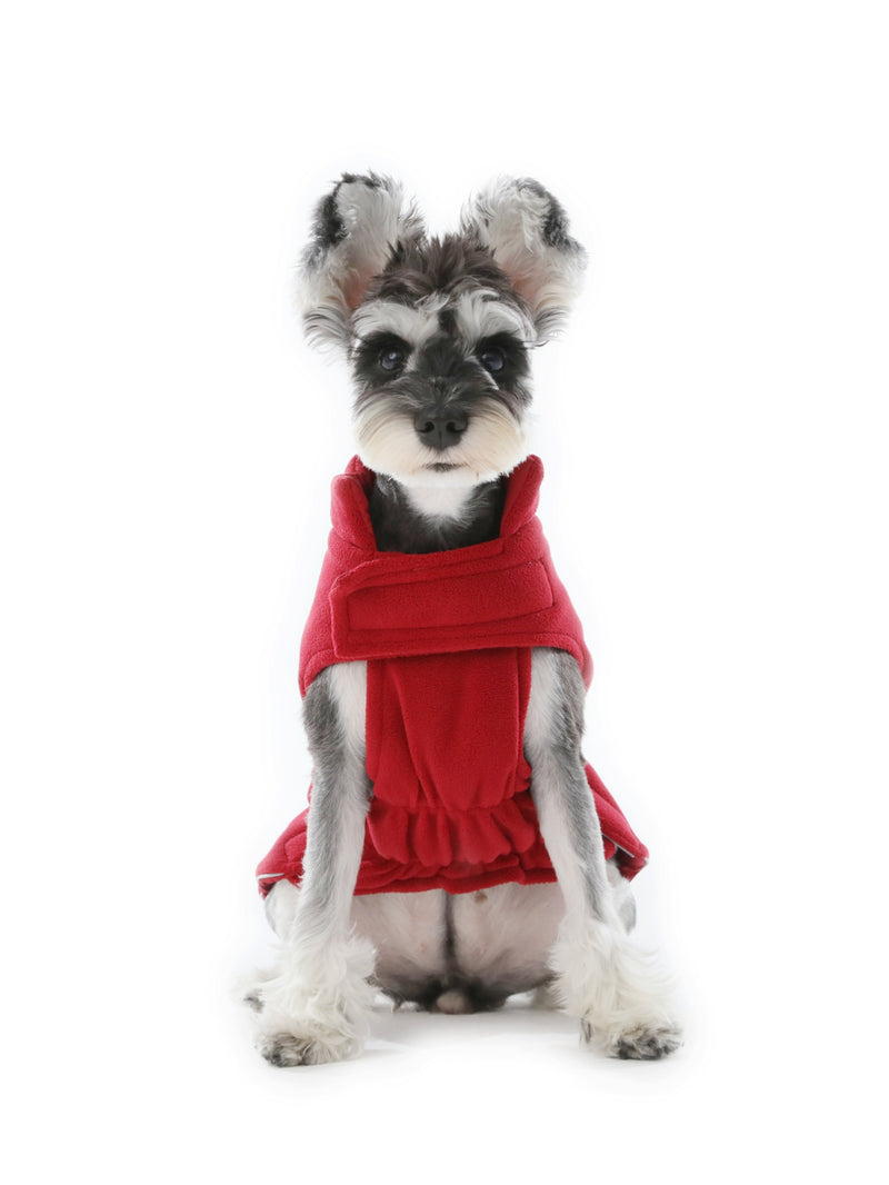 Reversible Dog Vest Jacket-Red
