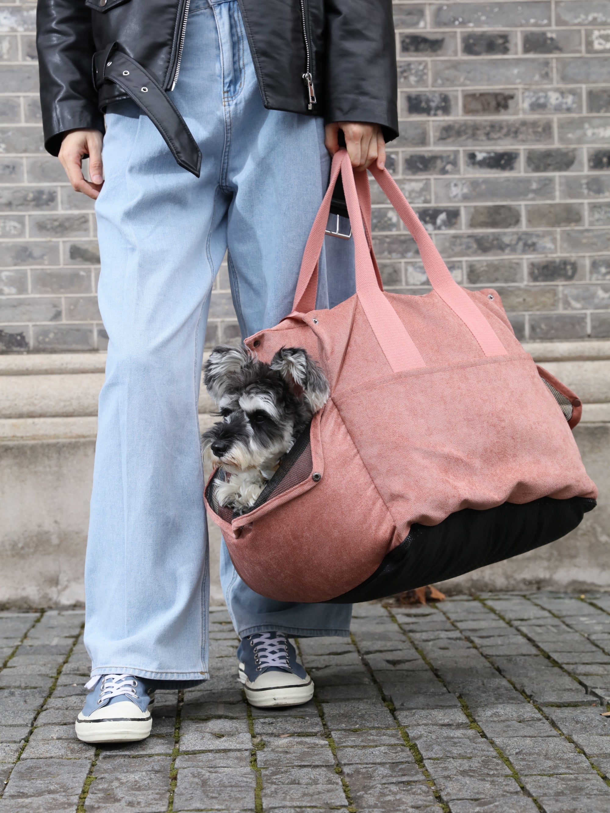 Puff Guard Dog Car Seat-Blue