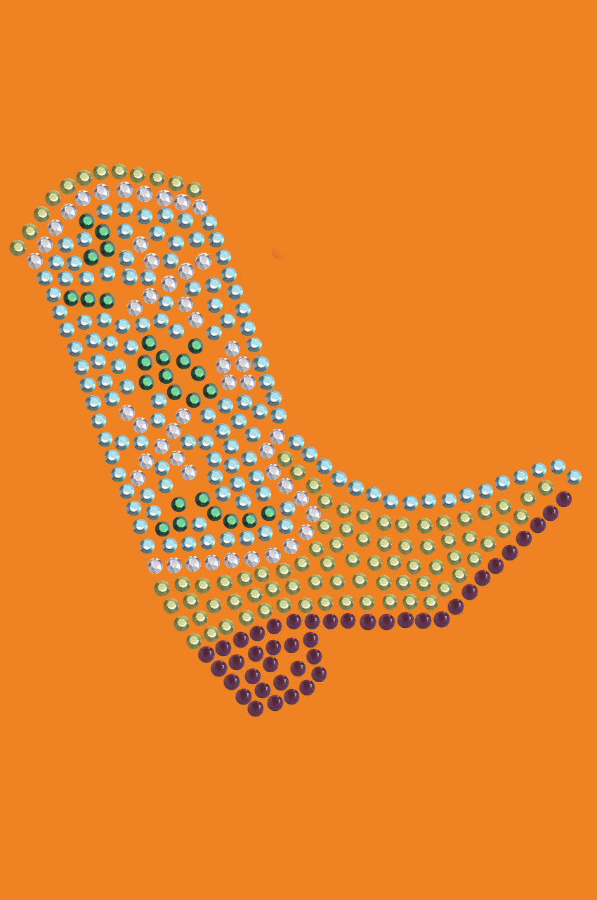 Boot (Green & Turquoise) - bandana