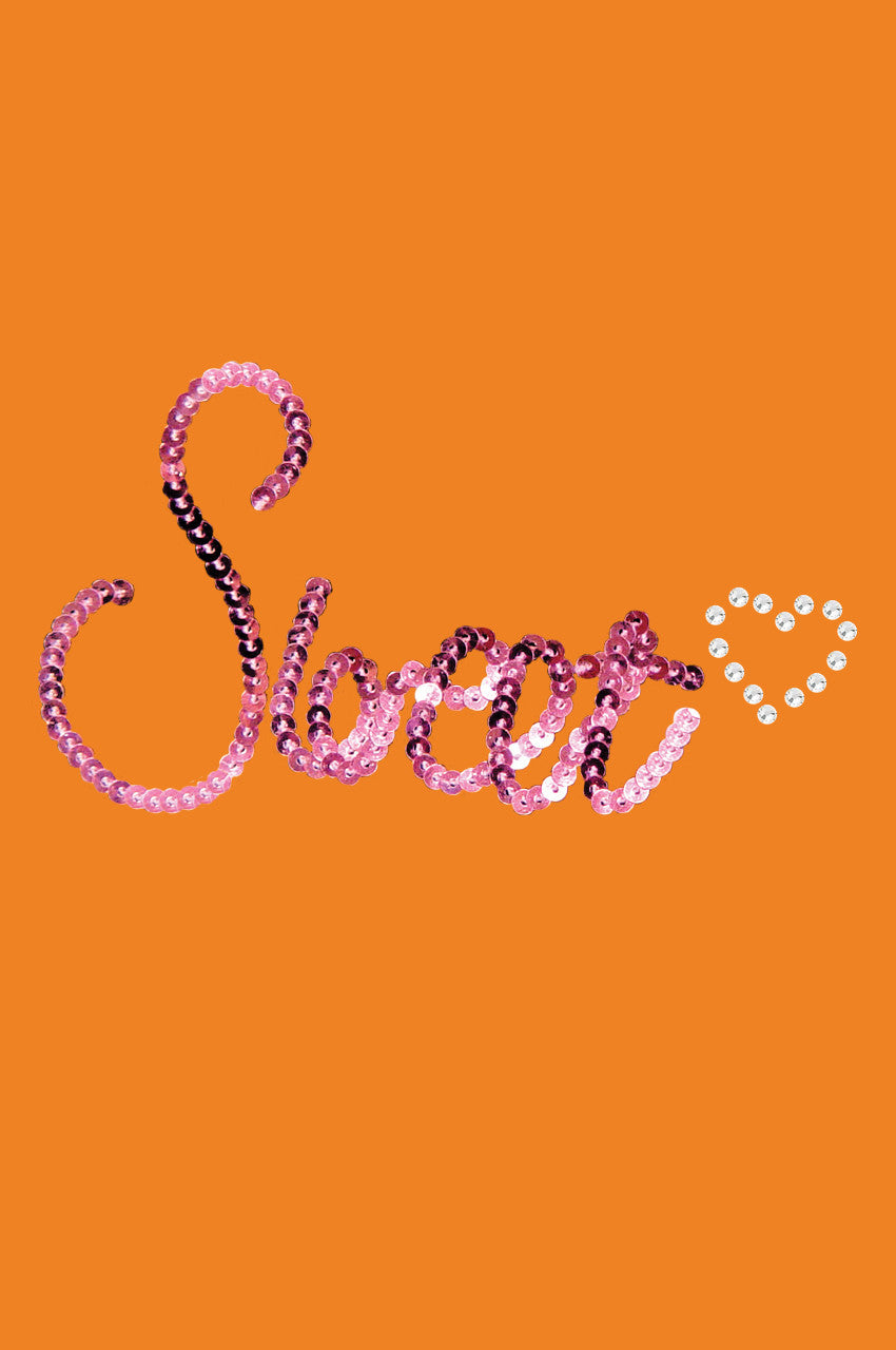 Sweet (Pink Sequins) Bandanna