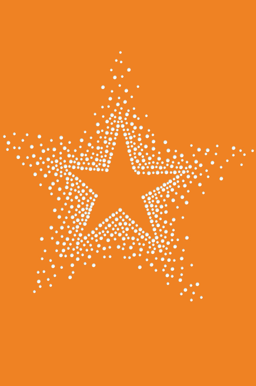 Star (Clear Rhinestones) - Bandanna