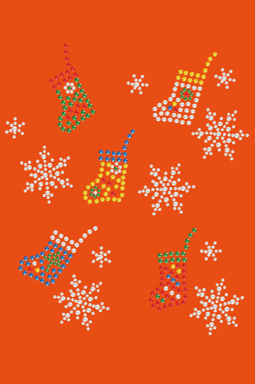 Stockings & Snowflakes - Bandana