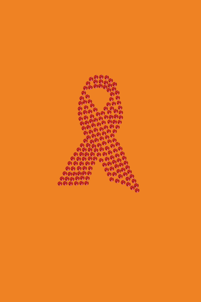 Ribbon (Red Rhinestones) - Bandanna