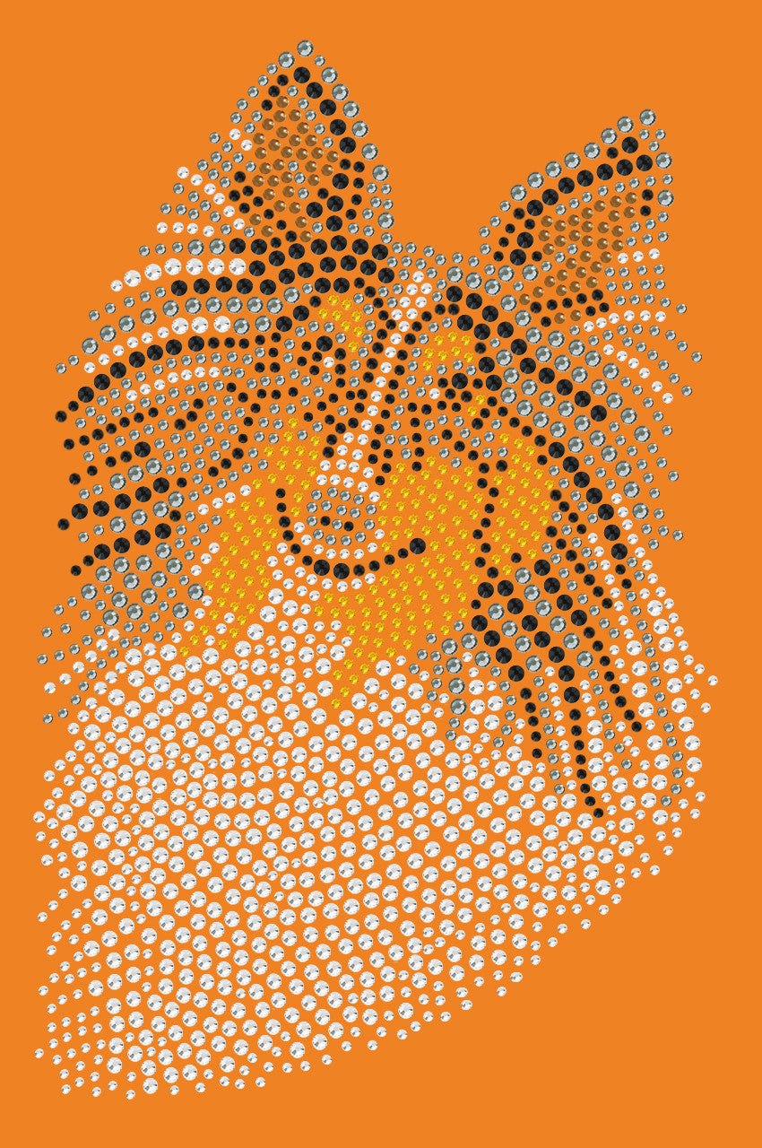 Sheltie Face (Tri Color) - bandana