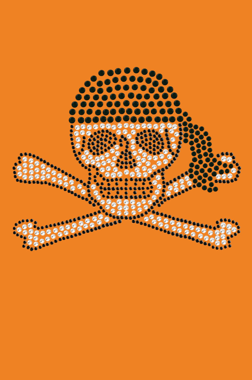 Skull with Black Bandanna - Bandanna